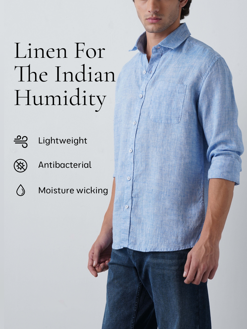 Skyline Pure European Linen Shirt