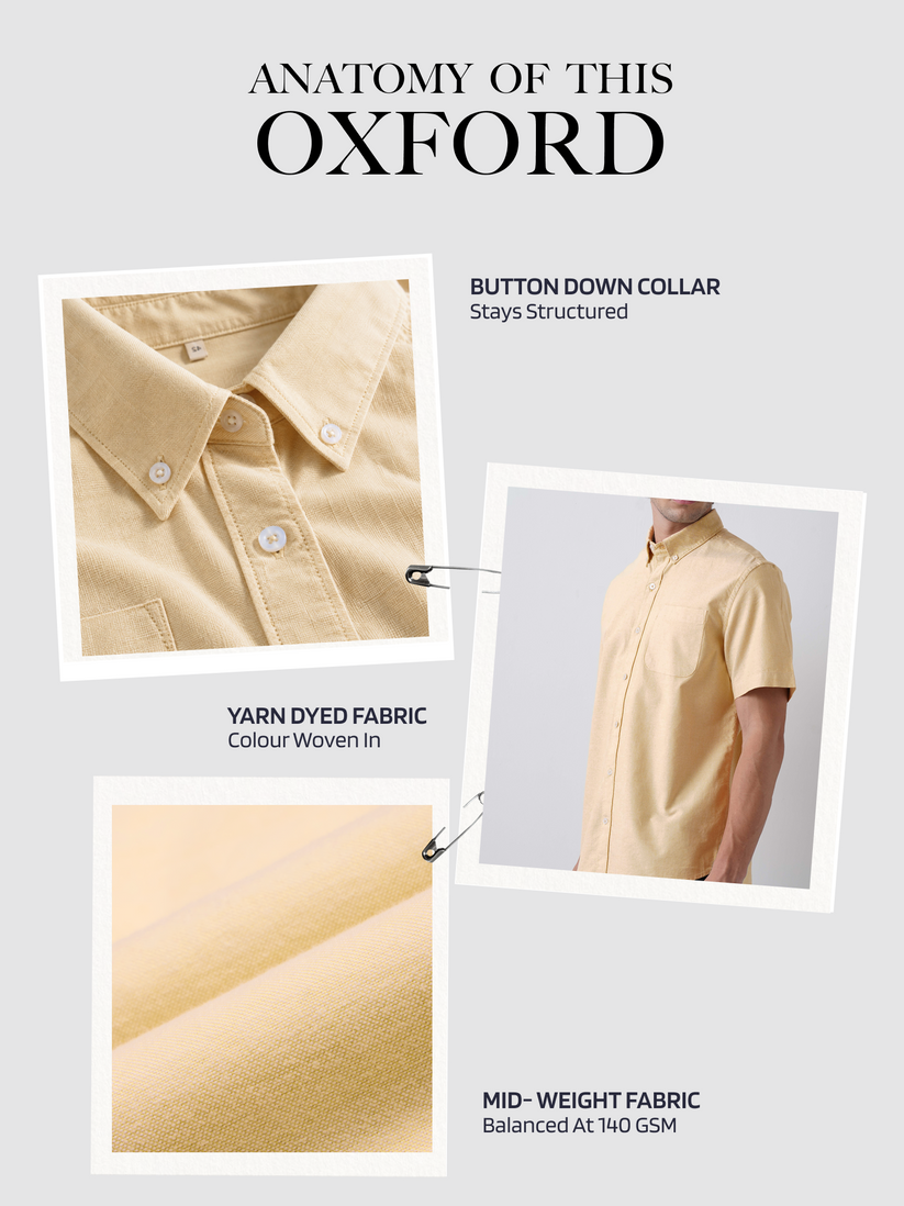 Butter Yellow Oxford Shirt