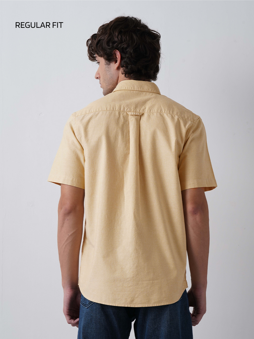 Butter Yellow Oxford Shirt