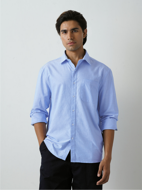 Sky Blue Oxford Shirt