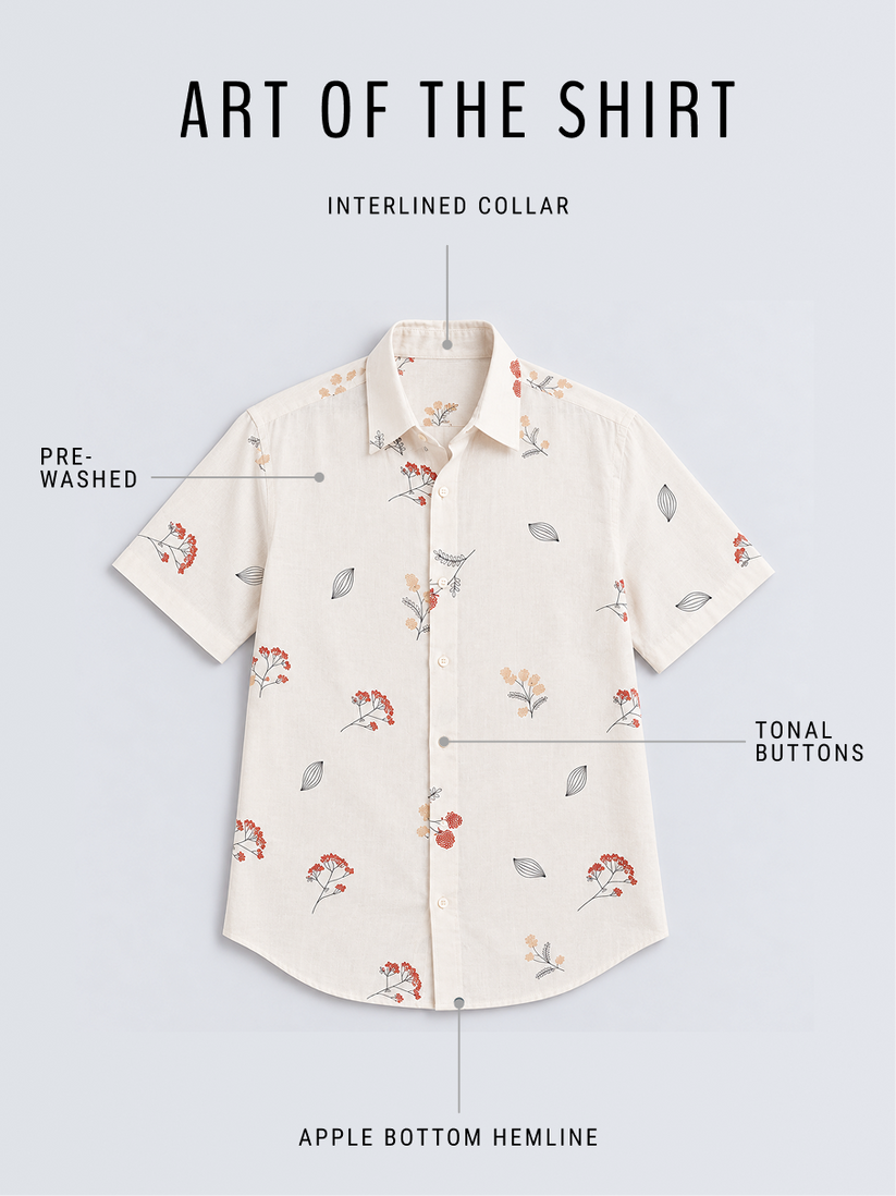 Linen Rich Meadow Bloom Shirt