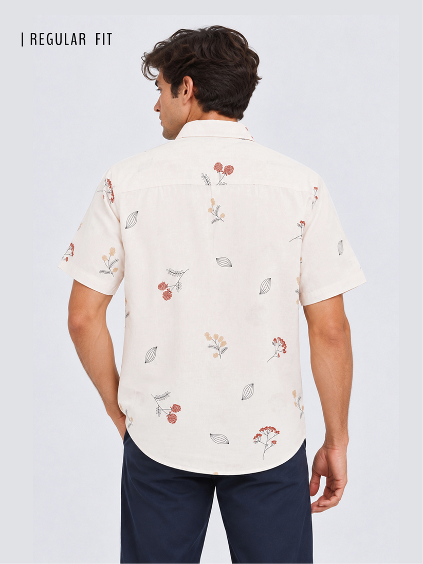 Linen Rich Meadow Bloom Shirt