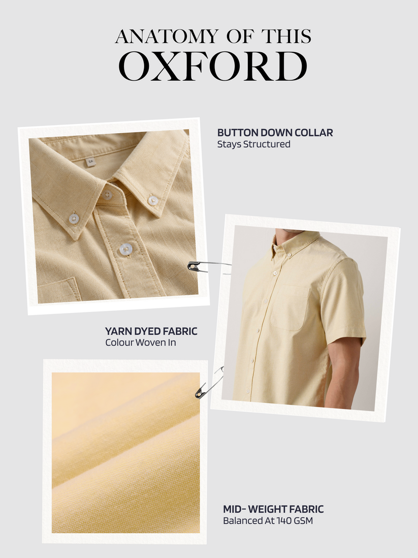 Butter Yellow Oxford Shirt