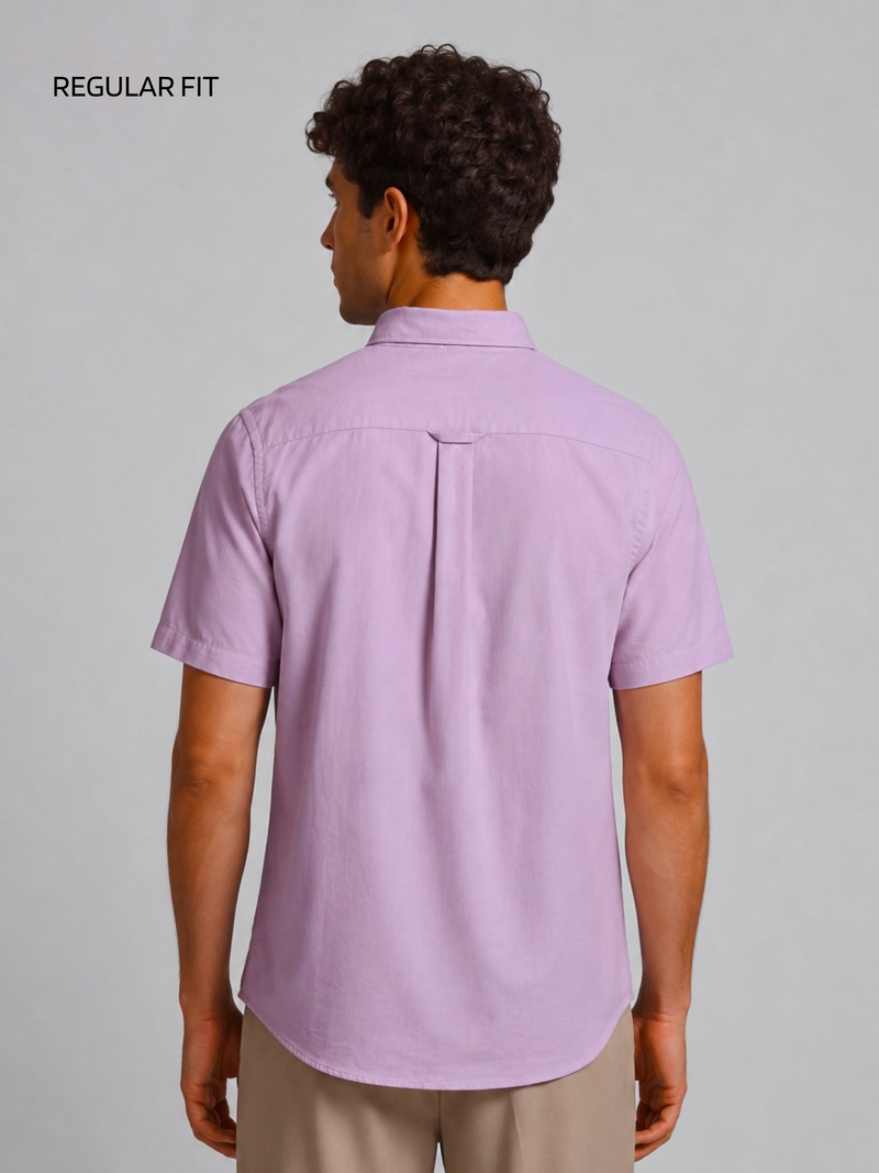 Lavender Oxford Shirt