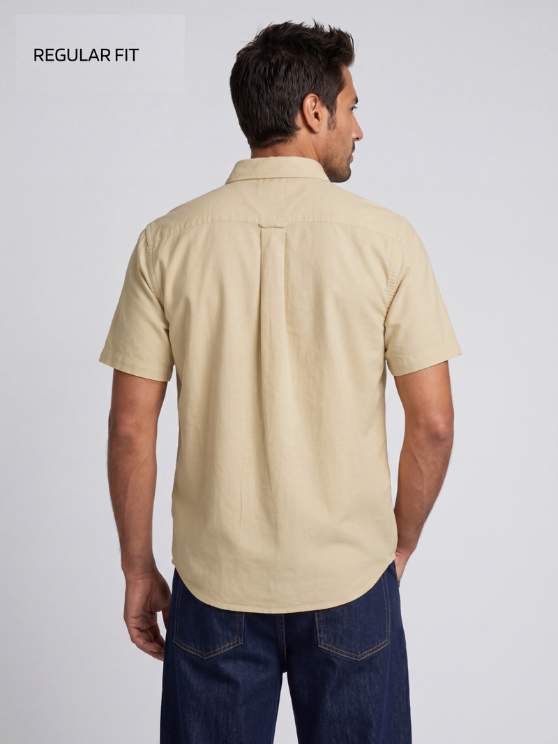Butter Yellow Oxford Shirt