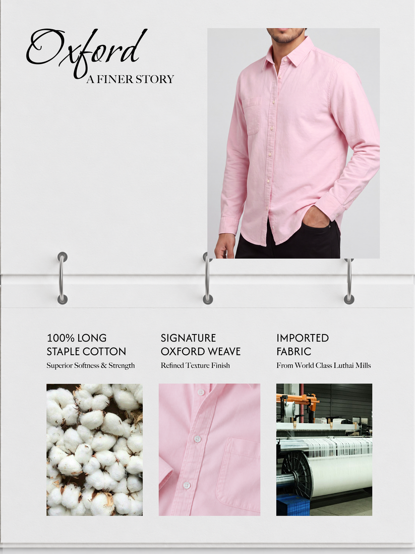 Pink Oxford Shirt