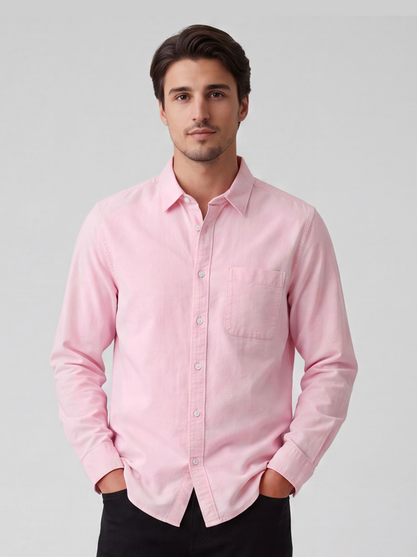 Pink Oxford Shirt