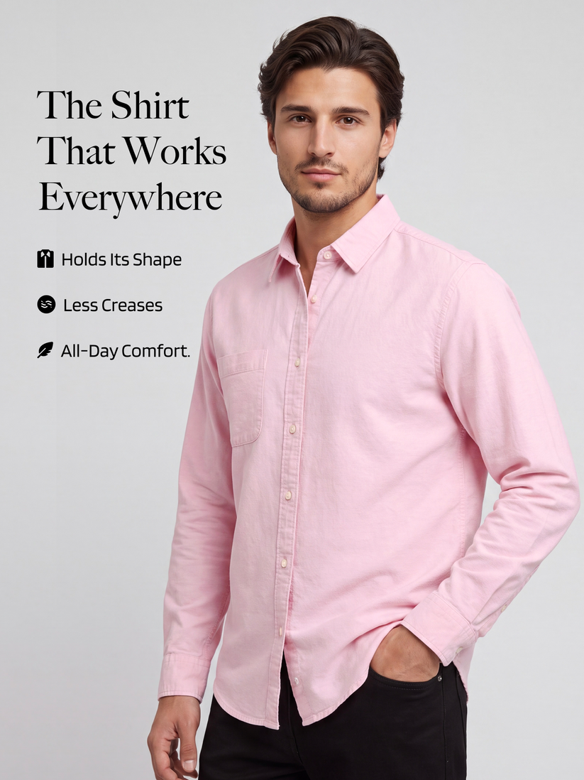Pink Oxford Shirt