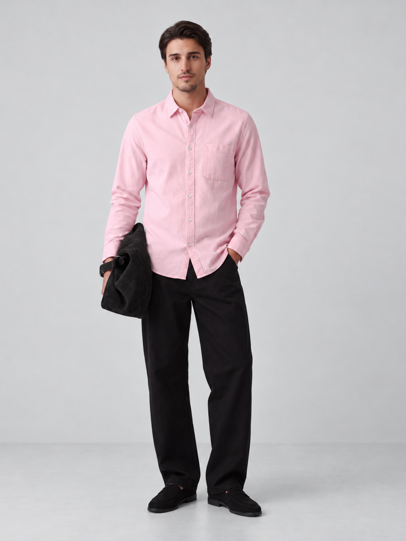 Pink Oxford Shirt