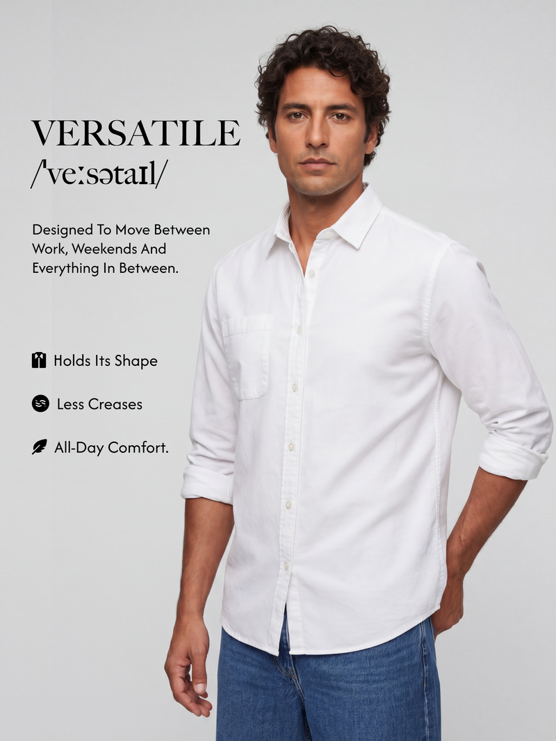 White Oxford Shirt