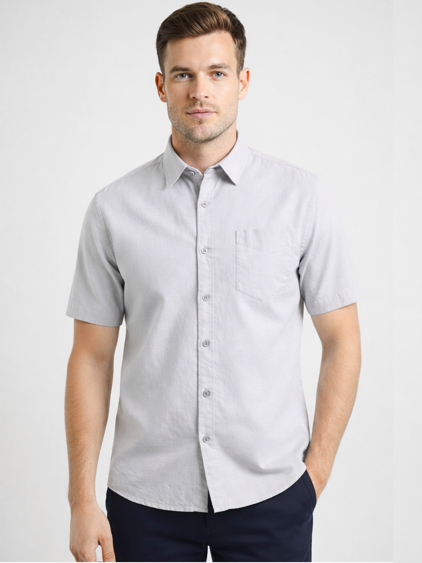 Light Grey Oxford Shirt