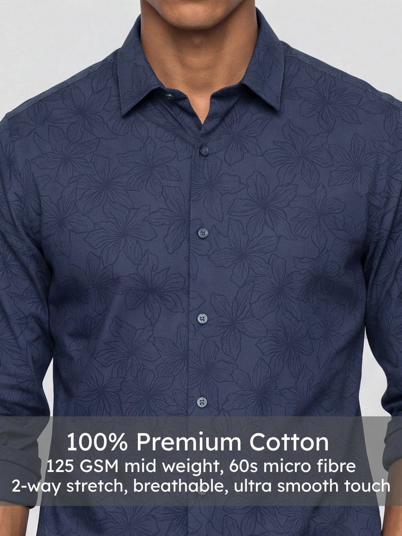 Midnight Bloom Shirt