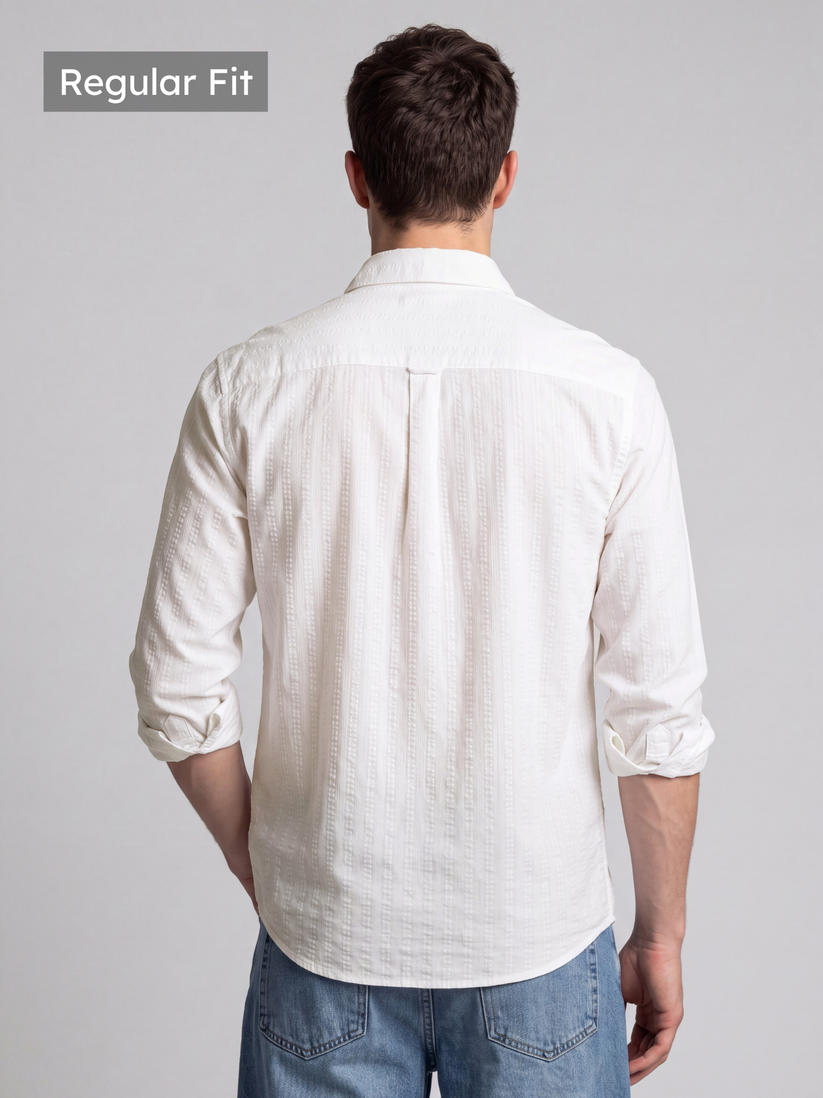 Natural Stripe Utility Shirt