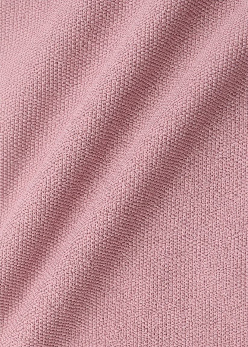Slim Fit Textured Mauve Knit Shirt