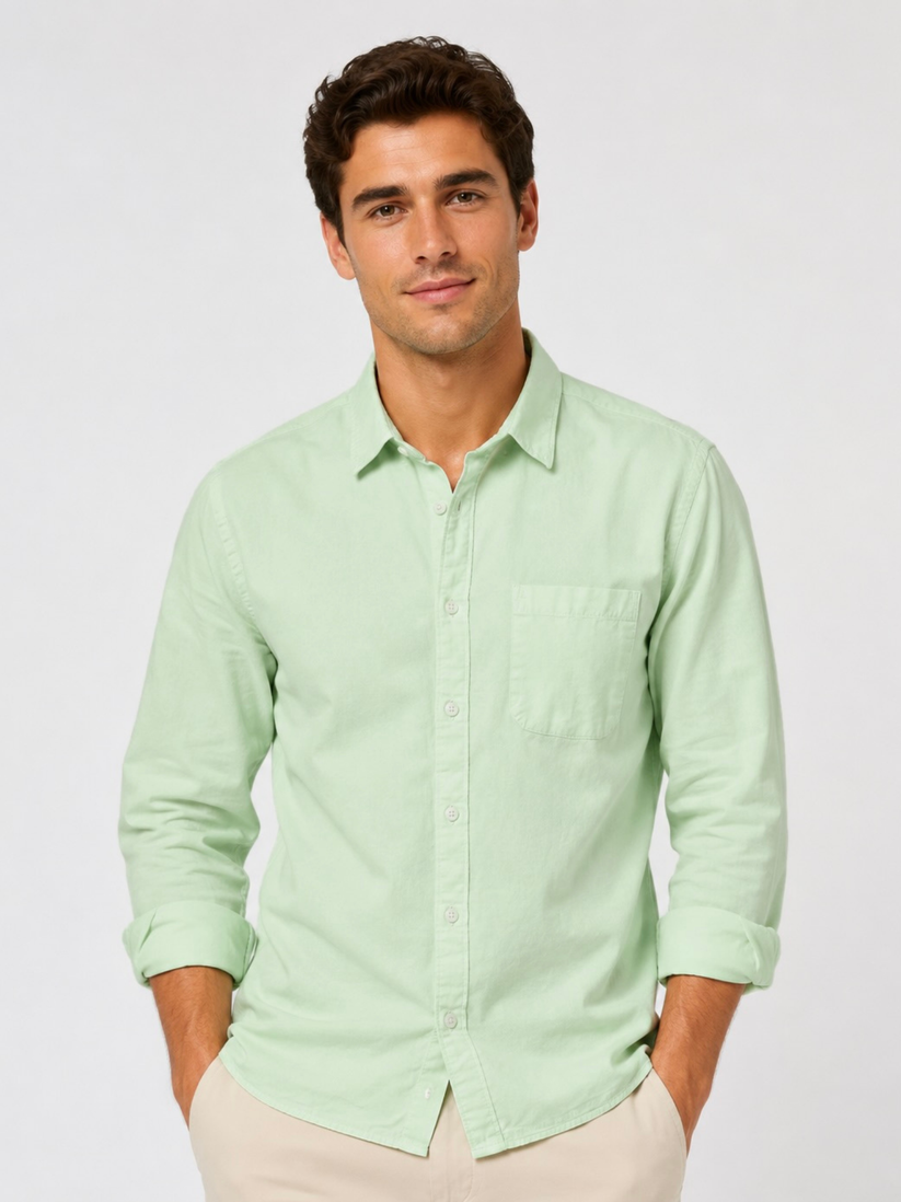 Green Oxford Shirt