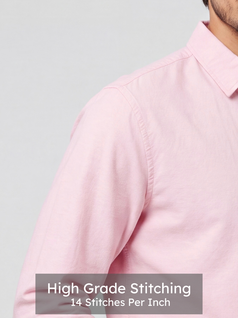 Pink Oxford Shirt