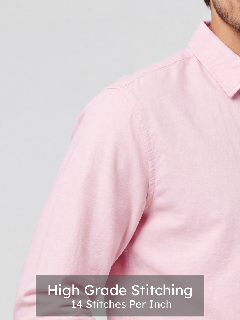 Pink Oxford Shirt