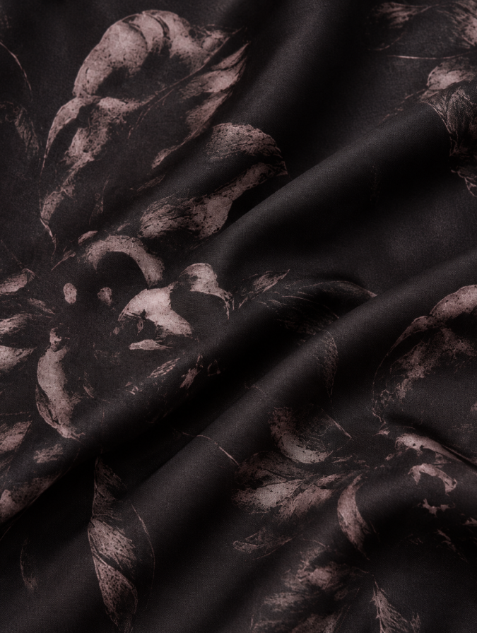 Slim Fit Shadow Floral Shirt