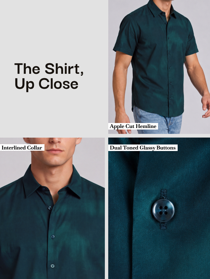 Dark Teal Shirt