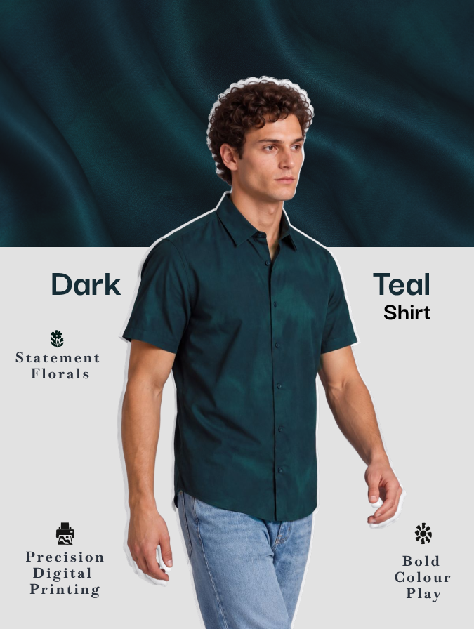 Dark Teal Shirt