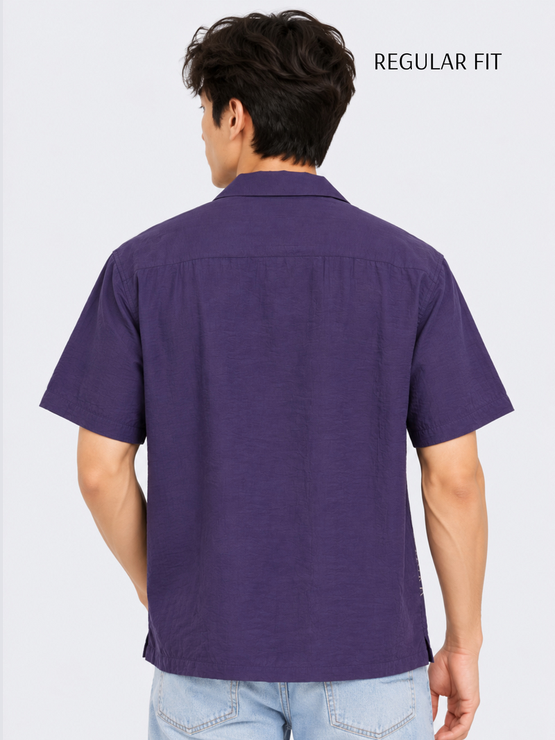 The Kyoto Horizon Crinkled Shirt