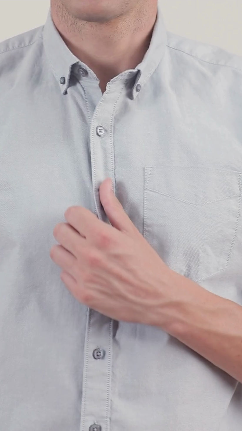 Light Grey Oxford Shirt