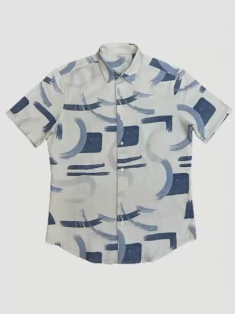 Paint Stroke Print Shirt