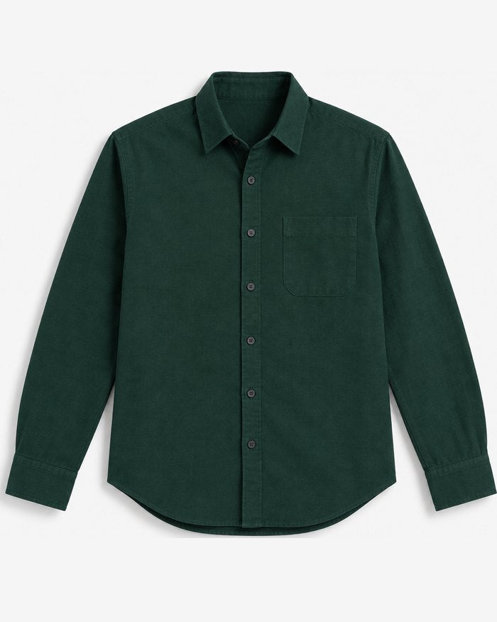 Dark Green Oxford Shirt