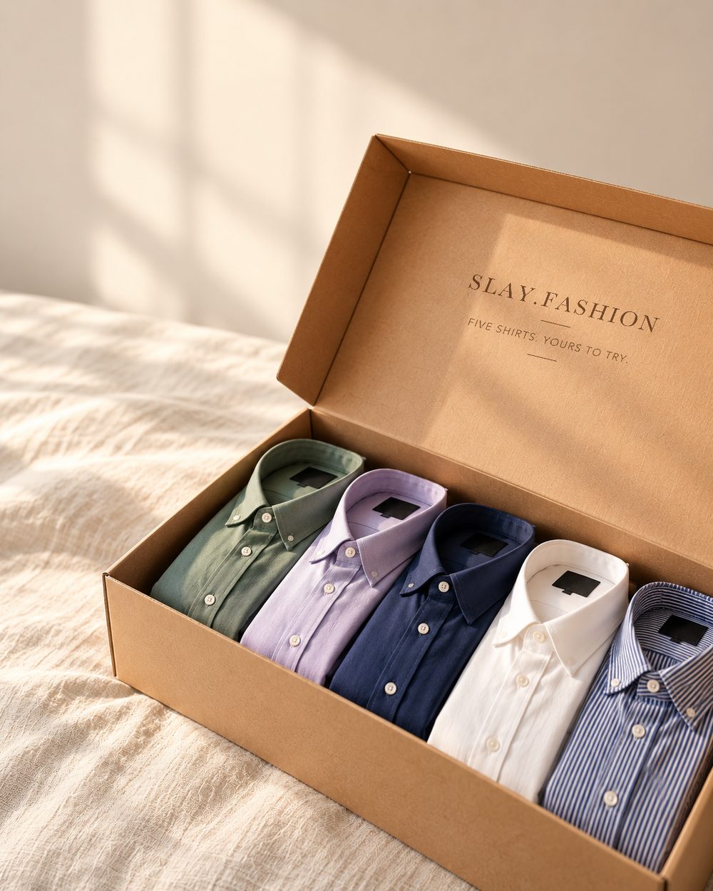 Five Oxford Shirts.